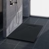 Rea Magnum Black, SMC zuhanytálca 120x80x2,5 cm, fekete, REA-K3331