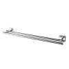 Erga Forte, 2 karos törölközőtartó 600 mm, króm, ERG-06836