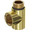 Mexen, T-idom a fűtőelemhez fűtőrúdhoz 1/2", arany fényes, W906-000-50
