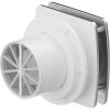 Mexen AXS, fürdőszobai ventilátor visszacsapó szeleppel, átmérő 100 mm, ezüst, W9601-100-11