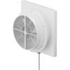 Mexen DXS, fürdőszobai ventilátor mozgásérzékelővel, időzítővel és kötélkapcsolóval, átmérő 150 mm, fehér, W9603-150K-00
