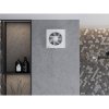 Mexen EXS, fürdőszobai ventilátor mozgásérzékelővel, időzítővel és kötélkapcsolóval, átmérő 150 mm, fehér, W9604-150K-00