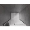 Mexen Velar, nyitható tolóajtó 70x200 cm, 8mm átlátszó üveg, grafit matt, 871-070-000-01-66