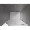 Mexen Velar, nyitható tolóajtó 90x200 cm, 8mm átlátszó üveg, króm, 871-090-000-01-01