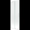 Mexen Velar, 2 szárnyas eltolható kádparaván 70 x 150 cm, 8mm átlátszó üveg, fehér profil, 896-070-000-01-20