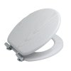 Erga, WC WC ülőke MDF-ből, lassan záródó, fehér, ERG-08222