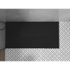 Mexen Toro, SMC téglalap alakú zuhanytálca 150 x 70 cm, fekete, fekete huzat, 43707015-B