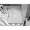 Mexen Toro, SMC téglalap alakú zuhanytálca 160 x 70 cm, fehér, fehér huzat, 43107016-W