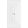 Mexen Toro, SMC téglalap alakú zuhanytálca 170 x 80 cm, fehér, fehér huzat, 43108017-W