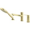 Deante Arnika, 3 lyukú fürdőcsaptelep, arany matt, DEA-BQA_R13M