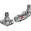 Mexen G00, kerek axiálszelep G1/2" termosztatikus fejjel M30x1,5 mm, króm, W903-900-01
