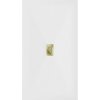 Mexen Hugo, téglalap alakú zuhanytálca SMC 150 x 100 cm, fehér, arany kupak, 42101015-G