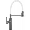Mexen Edna - Magas csap / mosogató, szürke / fehér, 672900-62