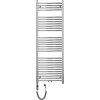 Mexen Ares, elektromos fűtőelem 1500x500 mm + fűtőrúd 600 W, króm, W102-1500-500-2600-01