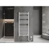 Mexen Pluton, elektromos fűtőelem 1450x600 mm + fűtőrúd 900 W, fehér, W106-1450-600-2900-20