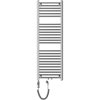 Mexen, Mexen Mars elektromos fűtés 1200 x 400 mm, 300 W, króm - W110-1200-400-2300-01