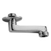 Aqualine, Excenter króm borító rózsával akkumulátorhoz 1/2 "x 3/4" - 100 (150) mm, db, 83298