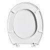 Aqualine, FIXET wc ülőke, fehér, ST278