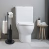 Állvány WC-papír és szczotkę WC 3w1 czarny - Yoka