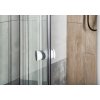 Aqualine, AMICO csuklós zuhanyajtó 740-820x1850mm, átlátszó üveg, G70