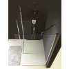 Polysan, MODULAR SHOWER kiegészítő panel falra szerelhető modulhoz 2, 400 mm, bal, MS2B-40L
