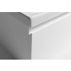 Aqualine, ALTAIR mosdószekrény 61,5x35x45 cm, fehér, AI267