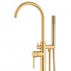 Erga Monte, szabadon álló kádcsaptelep h-1130, arany fényes, ERG-YKA-BP.MONTE-GLD
