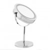 Erga Kimi, nagyítós kozmetikai tükör LED háttérvilágítással 210x320 mm, króm, ERG-YKA-CH.KIMI