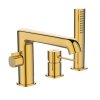 Laveo Pola, 3 lyukú fürdőcsaptelep, arany fényes, LAV-BAP_G13D