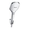 Hansgrohe Raindance Select E, zuhanygarnitúra 120 3jet tömlővel 1600 mm, fehér/króm, HAN-26720400