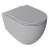 Isvea, INFINITY WC-ülés SLIM, Easy Take, Soft Close, kőszürke, 40KF0547I-S