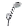 Hansgrohe Crometta 85, Vario zuhanygarnitúra tartóval, tömlő 1250 mm, króm, HAN-27558000