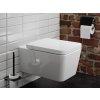 Hansgrohe AddStoris, toalettpapír tartó fedővel, fekete matt, HAN-41753670