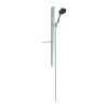 Hansgrohe Rainfinity, zuhanygarnitúra 130 3jet rúddal 90 cm és szappanpolccal, króm, HAN-27671000