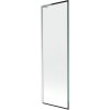 Mexen Next L, 1 szárnyú kádparaván 60 x 150 cm, 6mm átlátszó üveg-fekete mintás, króm profil, 895-060-000-03-70-01