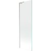 Mexen Next L, 1 szárnyú kádparaván 60 x 150 cm, átlátszó, 6 mm átlátszó üveg, csiszolt acél profil, 895-060-000-03-00-97