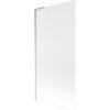 Mexen Next L, 1 szárnyas kádparaván 90 x 150 cm, 6 mm-es matt üveg, króm profil, 895-090-000-03-30-01