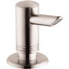 Hansgrohe, mosószer-adagoló, rozsdamentes acél megjelenés, HAN-40418800