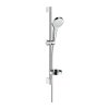 Hansgrohe Croma Select S, Vario zuhanygarnitúra zuhanyrúddal 65 cm és szappantartóval, fehér/króm, HAN-26566400
