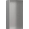 Hansgrohe XtraStoris Minimalistic, fali fülke 300x150x100mm, szálcsiszolt rozsdamentes acél, HAN-56070800