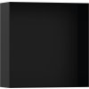 Hansgrohe XtraStoris Minimalistic, fali fülke 300x300x100mm, fekete matt, HAN-56073670