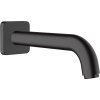 Hansgrohe Vernis Shape, kád kifolyó, fekete matt, HAN-71460670