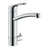 Hansgrohe Focus M41, 200-as konyhai keverőkar, készülék elzárószelepe, 1jet, króm, HAN-31803000