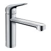 Hansgrohe Focus M42, konyhai karos csaptelep 120 1jet ablak elé szereléssel, króm, HAN-71807000