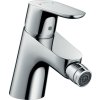 Hansgrohe Focus, karos bidé keverő, push-open hulladékkészlettel, króm, HAN-31922000