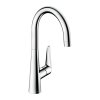 Hansgrohe Talis M51, konyhai karos csaptelep 260 nyomásmentes vízmelegítőhöz, 1jet, króm, HAN-72812000