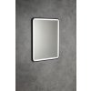 Aqualine, SWIDA tükör LED világítással 60x80cm, érintésérzékelős, szabályozható, fekete szőnyeg, SW060