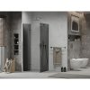 Mexen Lima zuhanykabin 70x70cm, 6mm üveg, króm profil-szürke üveg, 856-070-070-01-40