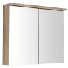 Aqualine, KAWA STRIP Galéria LED világítással 80x70x22cm, emporio tölgy, WGL38S