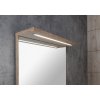 Aqualine, KORIN STRIP tükör LED világítással 50x70x12cm, platina tölgy, KO995S